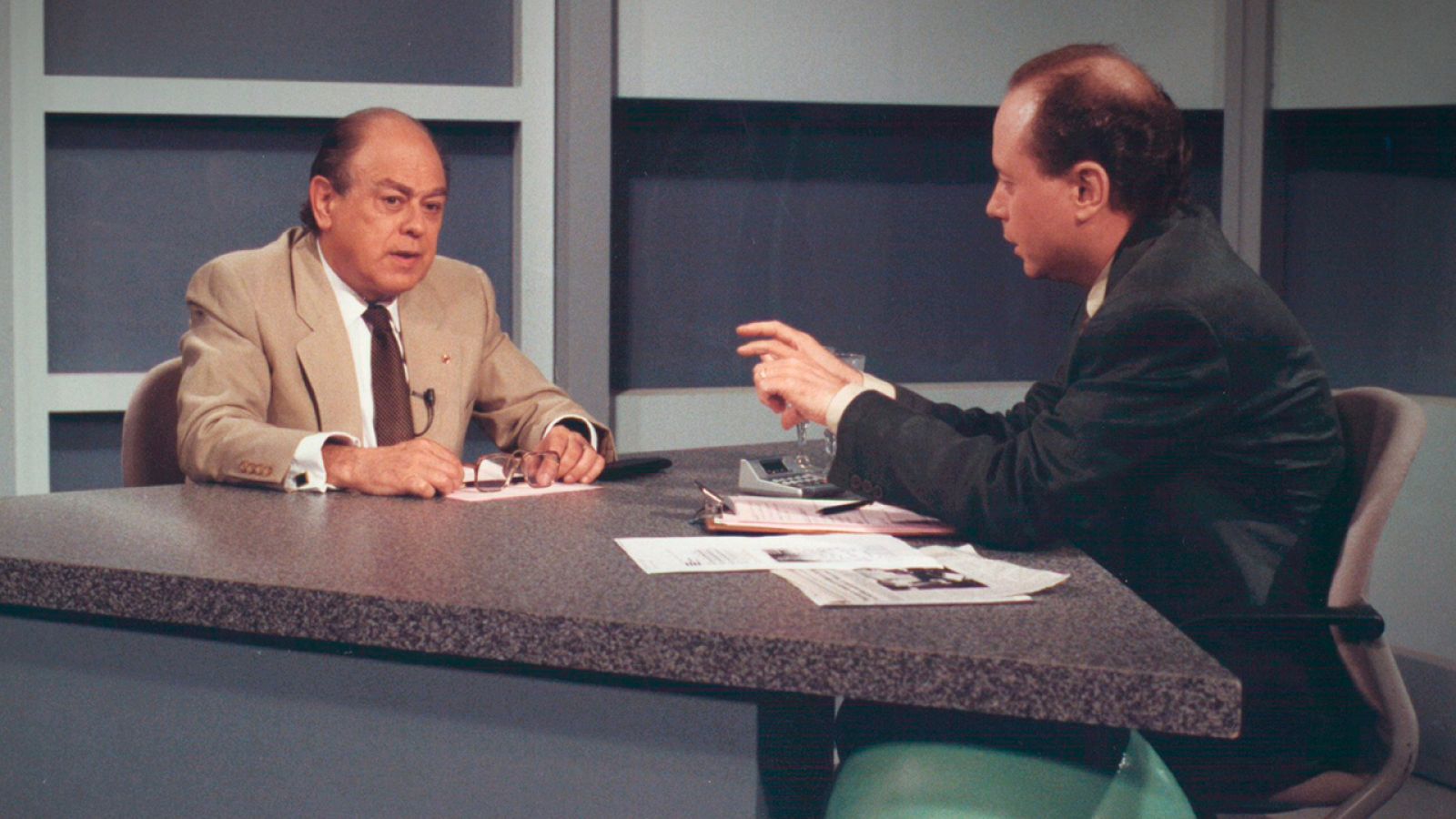 Flors per a un president Josep Irla - Contrapunt - arxiu tve - Contrapunt | Veure