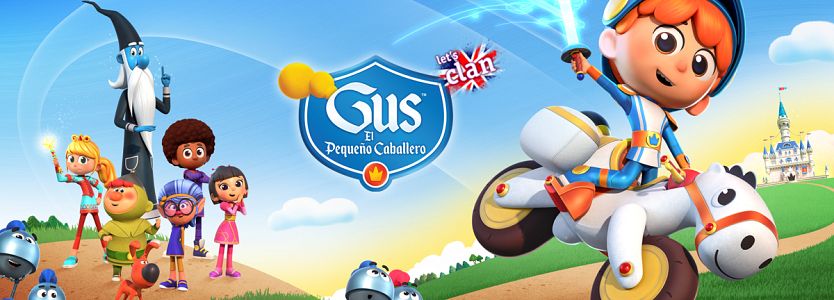 Gus, el pequeño caballero en inglés