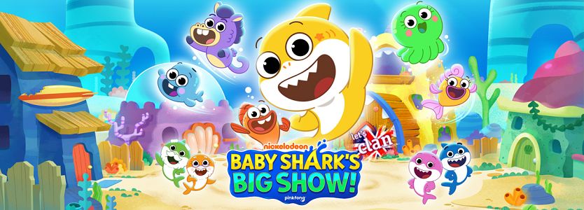 El show de Baby Shark en inglés