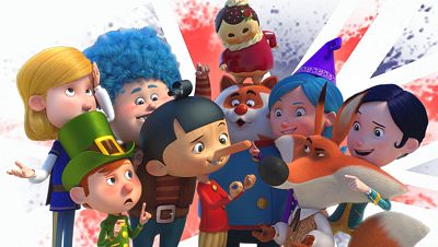 La aldea encantada de Pinocho en inglés