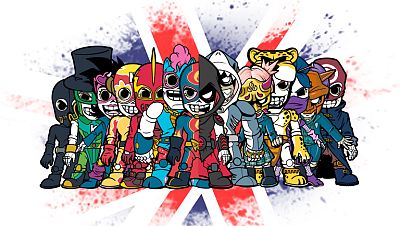 Supermasked en inglés