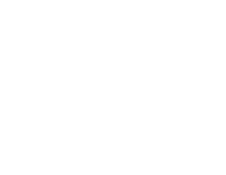 Escritores en el Archivo de RTVE