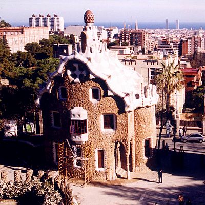 A vista de pájaro