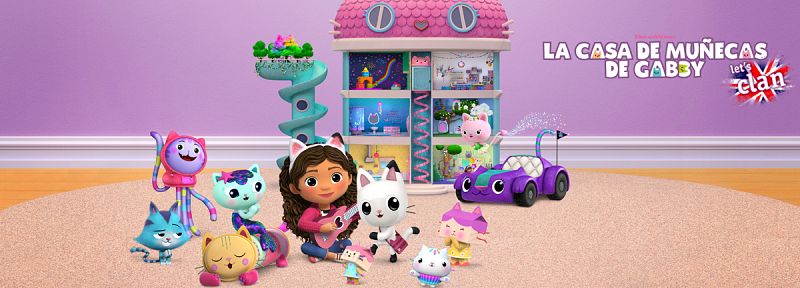 La casa de muñecas de Gabby en inglés - Serie infantil en inglés en Clan