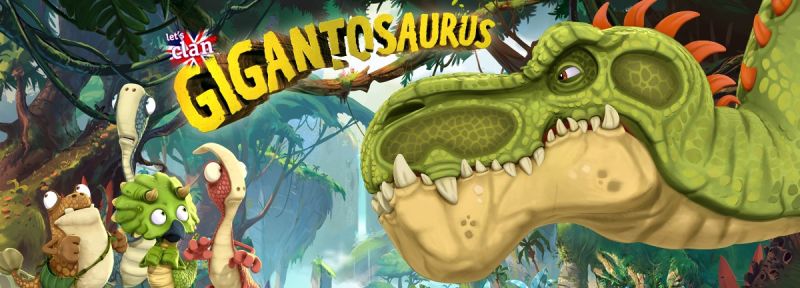 Gigantosaurus en inglés