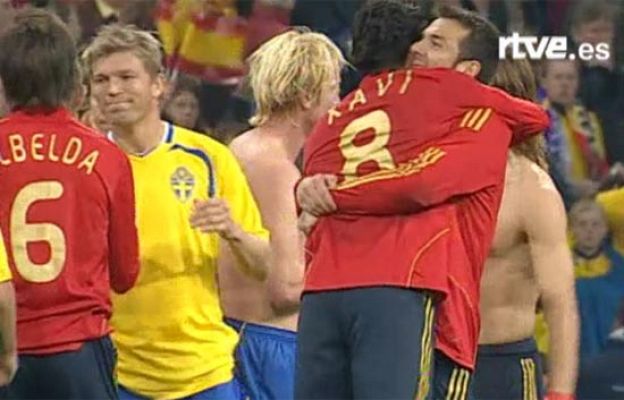 Eurocopa - Euro'08: España 3 - 0 Suecia