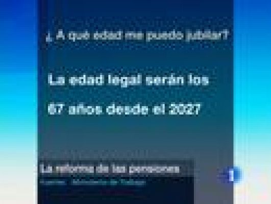 Telediario 1 - Detalles de la reforma
