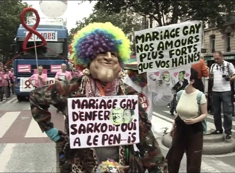 La prohibición del matrimonio homosexual no es contraria a la Constitución Francesa