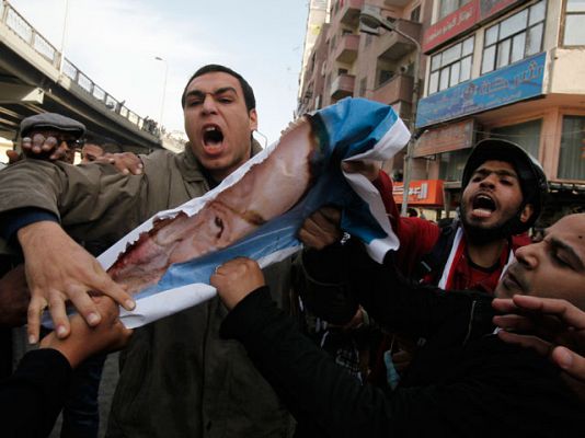 Violentas protestas en Egipto