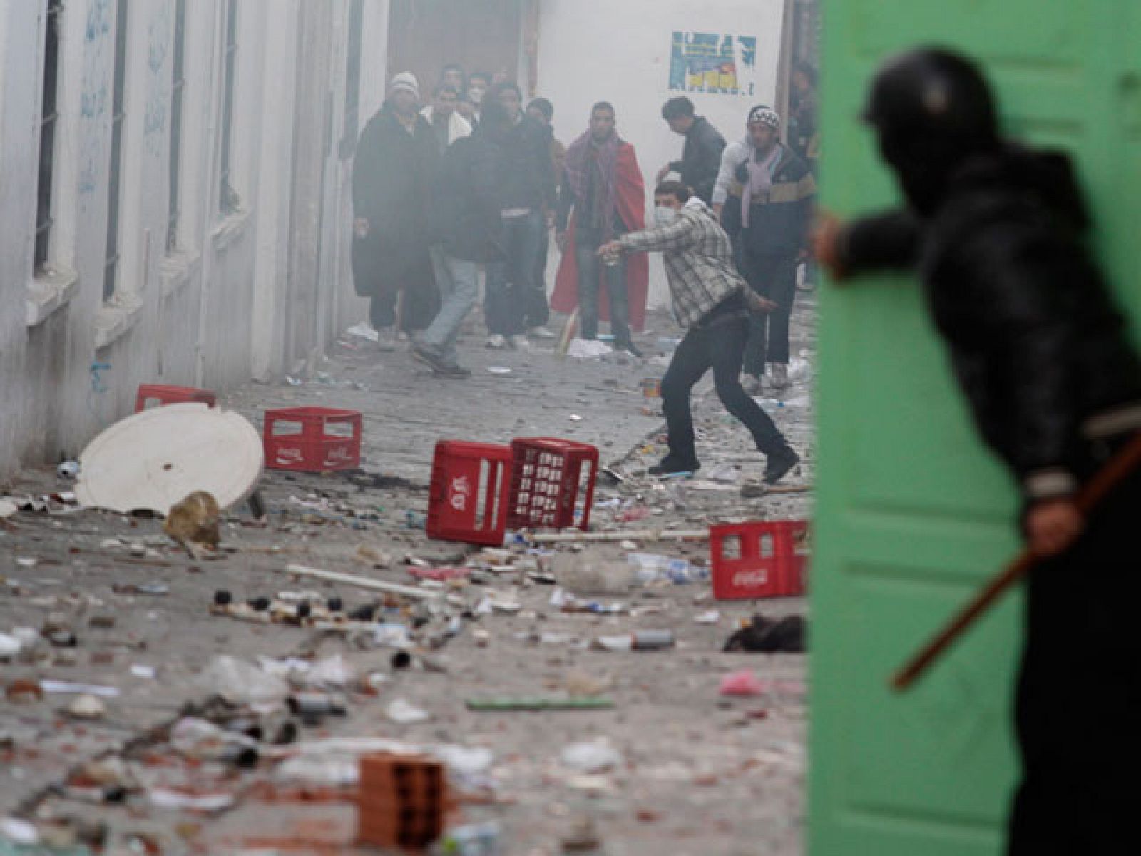 Telediario 1: Otro día de protestas en Túnez | RTVE Play