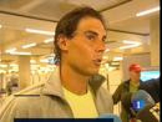 Telediario 1 - Nadal resta importancia a su lesión