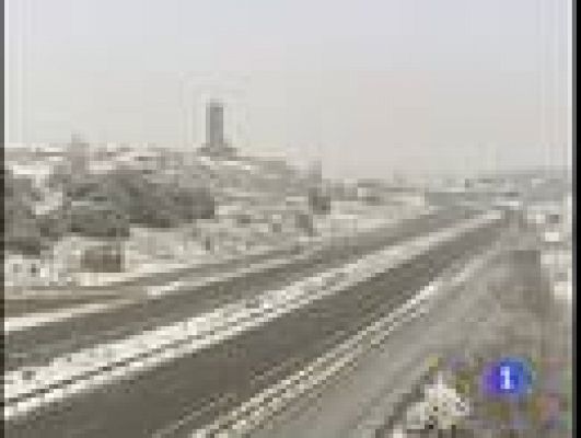 Telediario 1 - 22 provincias en alerta por nevadas