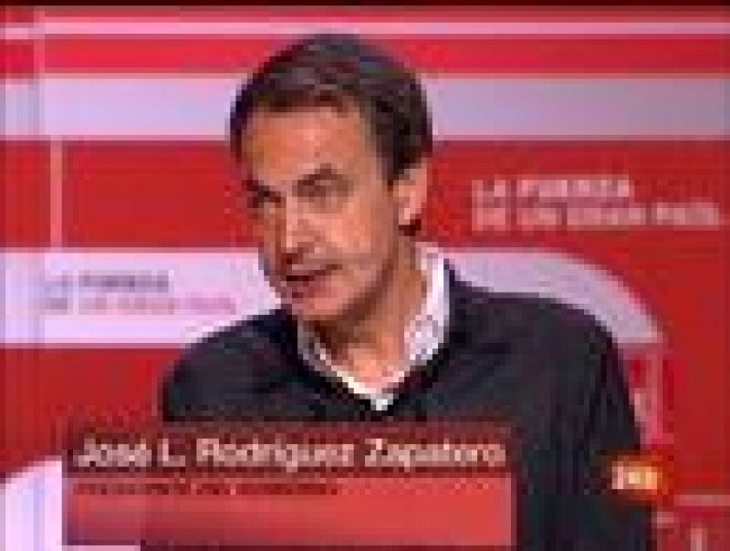  Zapatero clausura la Convención Autonómica del PSOE en Zaragoza