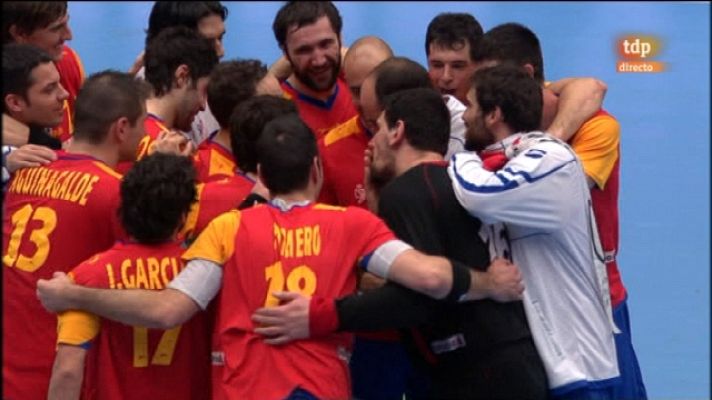 Mundiales de Balonmano - Balonmano: Suecia 23-24 España
