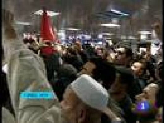 Telediario 1 - Un líder islamista regresa a Túnez