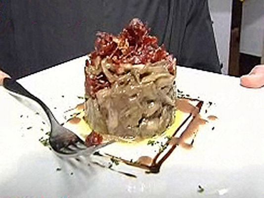 RTVE Cocina - Menestra de setas con crujiente