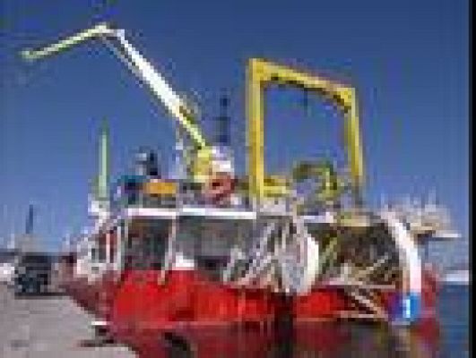 Telediario 1 - Cable submarino con las Baleares