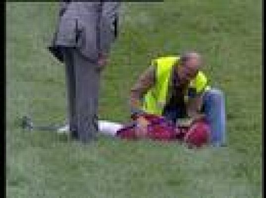  - Borrego sufre una grave caída