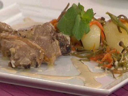 Chuletillas de cordero al cava