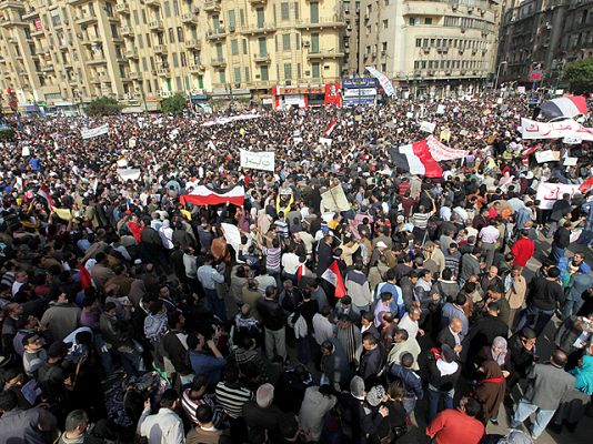 Manifestación del millón en Egipto