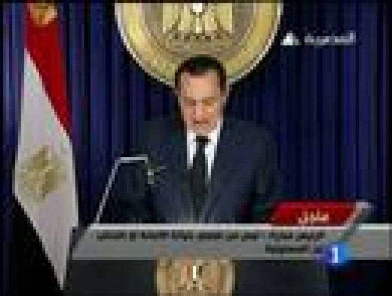 El anuncio de Mubarak no le parece suficiente ni a la oposición ni al pueblo