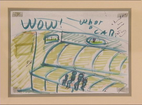 Telediario 1 - Los dibujos de Fellini, en venta