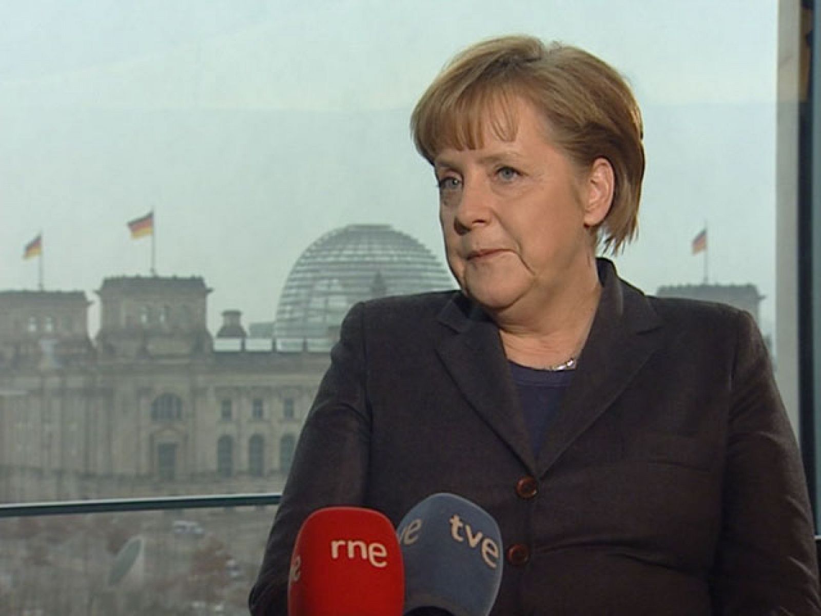 Entrevista a Angela Merkel en exclusiva para RTVE | Ver