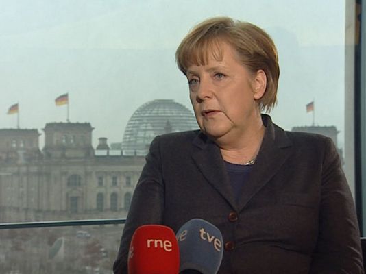 Entrevista a Angela Merkel