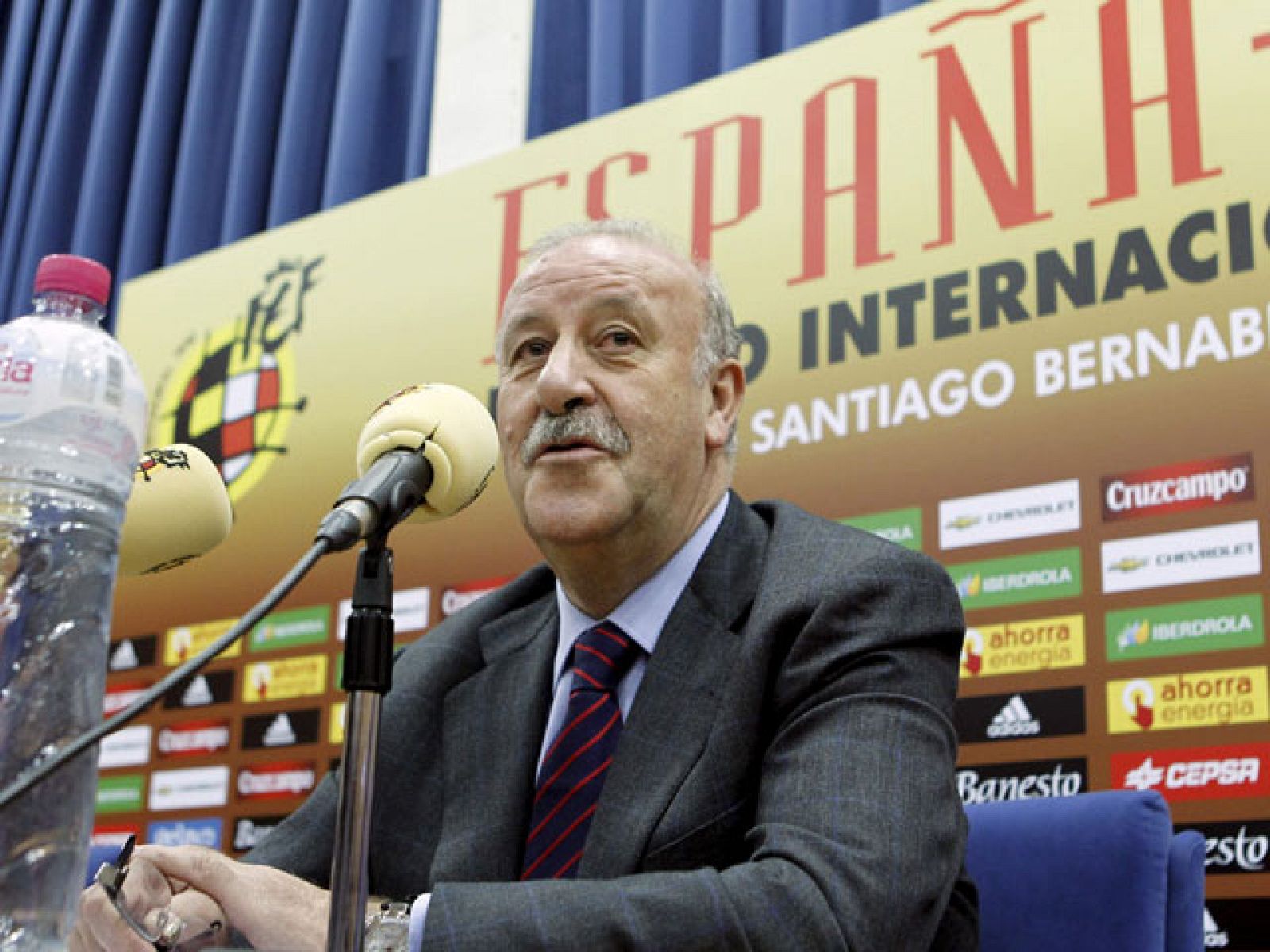 Del Bosque: "Me podéis llamar Vicente"