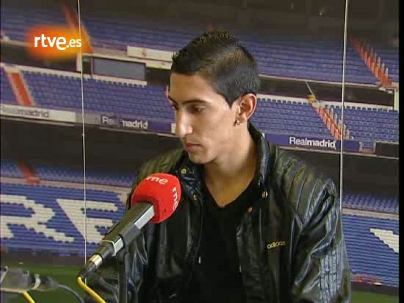  Entrevista al jugador del Real Madrid, Ángel Di María en Radiogaceta de los deportes