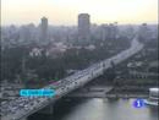 Telediario 1 - Egipto,comienzan las negociaciones