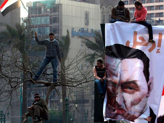 Protesta multitudinaria en El Cairo