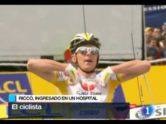 Telediario 1 - Riccò, otro posible caso de dopaje