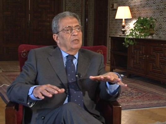 Telediario 1 - Secretario general de la Liga Árabe