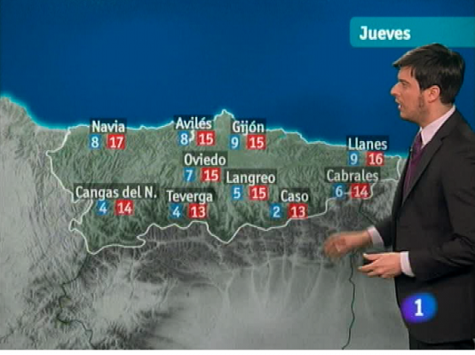 Panorama Regional - El tiempo en Asturias - 09/02/11
