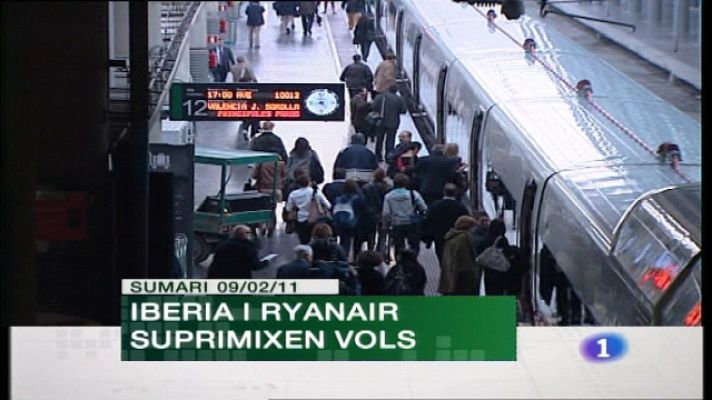 L'informatiu - Comunitat Valenciana - Comunidad Valenciana en 2' - 09/02/11