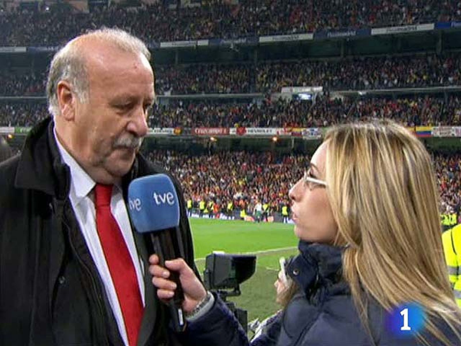 Del Bosque, satisfecho con la concentración | Ver