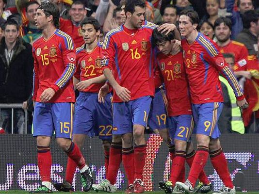  - España vuelve a ganar amistosos