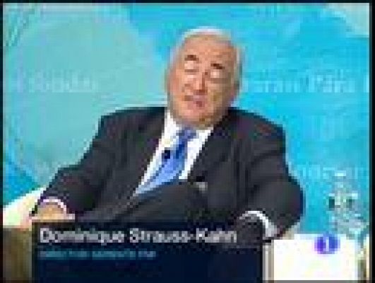 Telediario 1 - El informe autocrítico del FMI