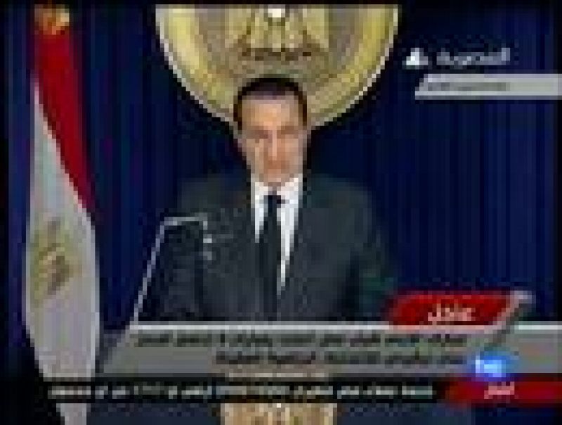  Para hoy se esperan protestas masivas en Egipto después del discurso del presidente Mubarak en el que anunció anoche que seguirá en el poder. 