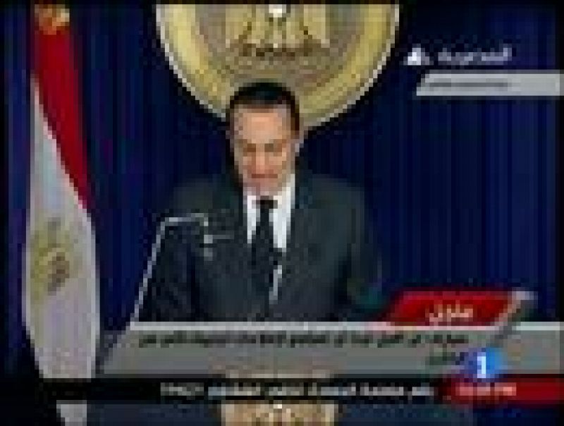  Hosni Mubarak no se va