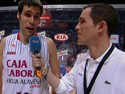 San Emeterio: "Sabíamos que iba a ser igualado"