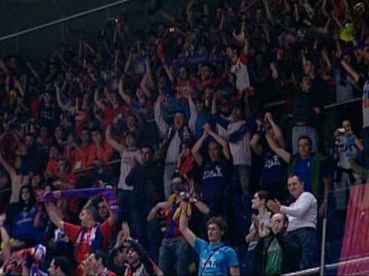 La fiel afición del Baskonia