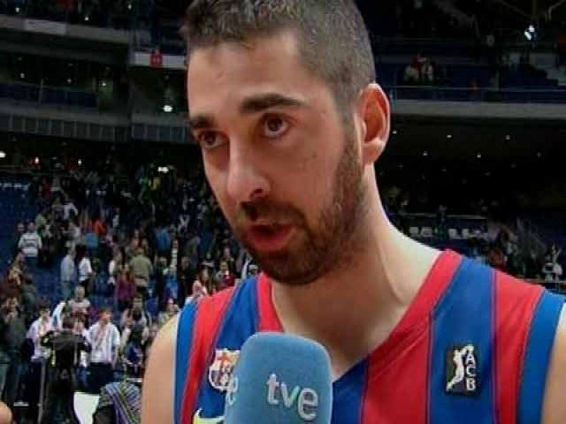 El jugador del Regal Barcelona, Juan Carlos Navarro, ha mostrado su gran satisfacción por la victoria en la final de Copa ante el Real Madrid.