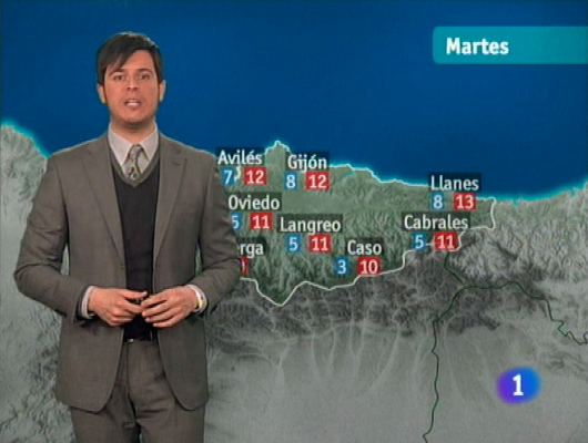 Panorama Regional - El tiempo en la Comunidad de Asturias - 14/02/11