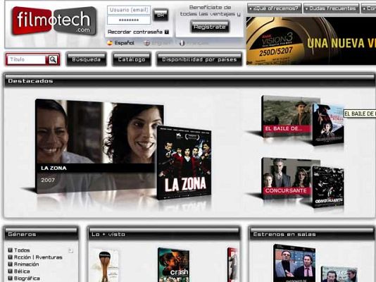 Telediario 1 - Internet y cine deberán entenderse