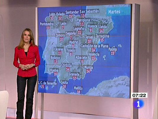 El tiempo - Viento y alertas por oleaje en la costa cantábrica