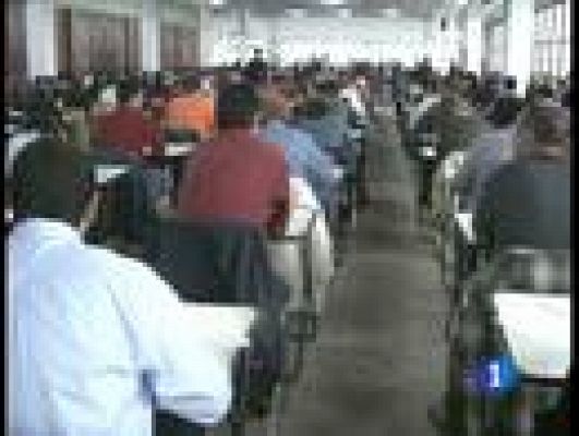 Telediario 1 - Sin oposiciones a maestro