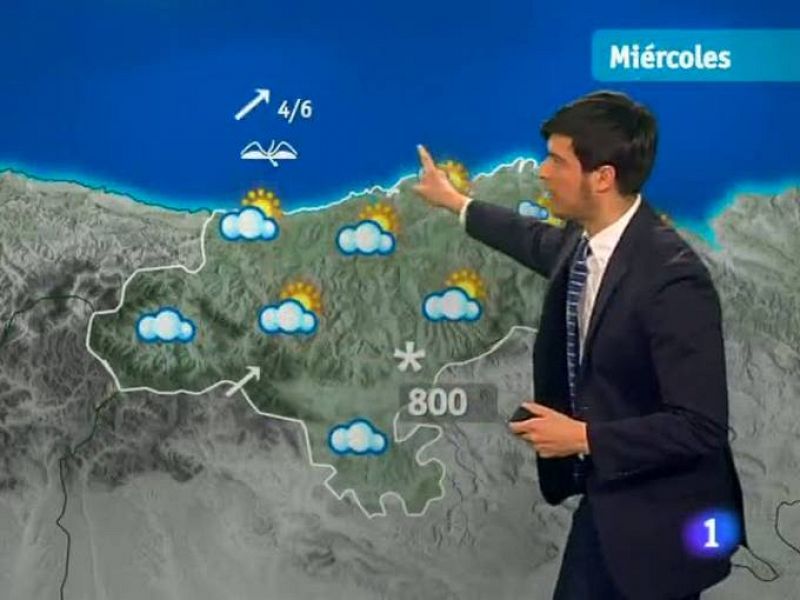  El tiempo en la Comunidad de Cantabria - 15/02/11