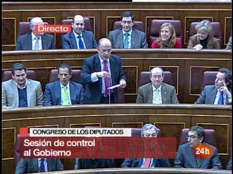 El diputado del Partido Popular Ignacio Gil Lázaro acusaba, durante la sesión de control al Gobierno, a Rubalcaba que "el  caso Faisán es ya su tumba política".